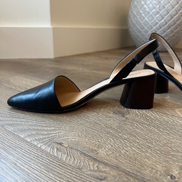 Antonio Melani Black and brown heeled shoes. - Picture 3 of 6